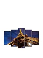 Wall Decor Fotocuadro 5 Piezas Pirámide Eiffelsky