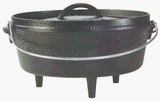 Lodge Logic 6-Quart Pre-Seasoned Camp Dutch Oven