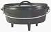 Kitchen & Housewares : Lodge Logic 6-Quart Pre-Seasoned Camp Dutch Oven