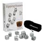 Sipping Stones - Set of 9 Grey Whisky Chilling Rocks - Made of 100% Pure Soapstone