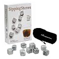 Sipping Stones - Set of 9 Grey Whisky Chilling Rocks - Made of 100% Pure Soapstone