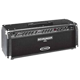 Behringer 2 x 60-Watt Stereo Guitar Amplifier Head GMX1200H by 