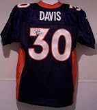 Terrell Davis Autographed/Hand Signed Denver Broncos Nike Jersey