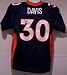 Terrell Davis Autographed/Hand Signed Denver Broncos Nike Jersey