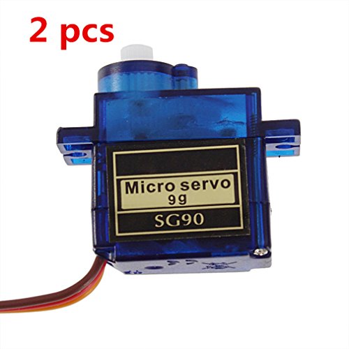 Riorand 2 pcs towerpro sg90 9g micro small servo motor …