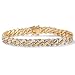 Men's Diamond Accent 18k/Sterling Silver Bracelet