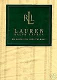Ralph Lauren Highfields Floral Queen Apricot Jacquard Sheet Set