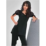 Tie Sleeve Top And Pant Set With Chiffon Stole (Petite, Tall & Misses Sizes XS-3X)