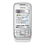 Nokia E66 white steel (UMTS, HSDPA, WLAN, 3.2 MP Kamera, GPS) Smartphone ohne Branding
