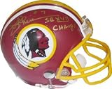 Joe Theismann Autographed/Hand Signed Washington Redskins Replica Mini Helmet 1982 TB SB XVII Champs