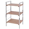 Edles BAMBUS Badregal mit 3 Ebenen - Badablage - Bad Regal