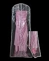 Deluxe Clear Wedding Gown Dress Garment Cover Bag 72"