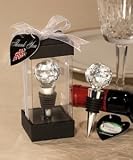 CRYSTAL BALL WINE STOPPER - VINEYARD COLLECTION CRYSTAL BALL DESIGN WINE STOPPERS - stopper, Quantity of 12 pc,