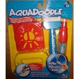 Aquadoodle Brush, pen, and stencils with bonus spill-proof cup
