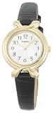 Timex Women's T2M743 Classic Black Leather Strap Watch