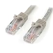 StarTech.com Gray Snagless RJ45 UTP Cat 5e Patch Cable - 100 Feet (45PATCH100GR)