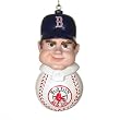 Boston Red Sox White Player Christmas Tree Ornament - MLB Baseball