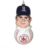 8 MLB Boston Red Sox Caucasian Slugger Christmas Ornaments