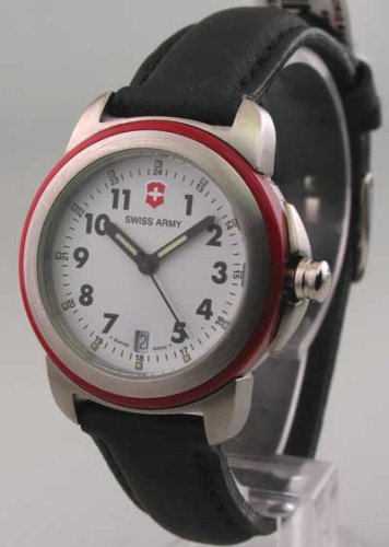 Swiss Army Watches, WOMENS VICTORINOX SWISS ARMY LEATHER DATE WATCH 24547, Womens Watches, Womens Swiss Army Watches