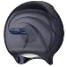 San Jamar R2090TBK Black Pearl Oceans Jumbo Single Roll Toilet Tissue Dispenser