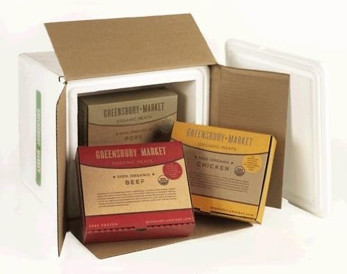 Organic Steak Combo Pack - 100% Certified Organic Grass-Fed Beef Tenderloin, Flank, and Sirloin, Steaks; 100% Certified Organic Grass-Fed Ground Beef