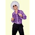 Herrenkost�m R�schenhemd lila Gr. M Karneval
