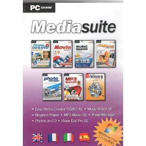 Media Suite – Easy Media Creator OEM 9 XE and Magix Software Suite