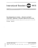 ISO 4416:1981, Size designation of clothes -- Womens and girls' underwear