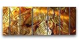 138x48 Contemporary Metal Wall Decor - Unique Artwork - Modern Painting , modern wall sculpture, metal home decor, contemporary sculpture