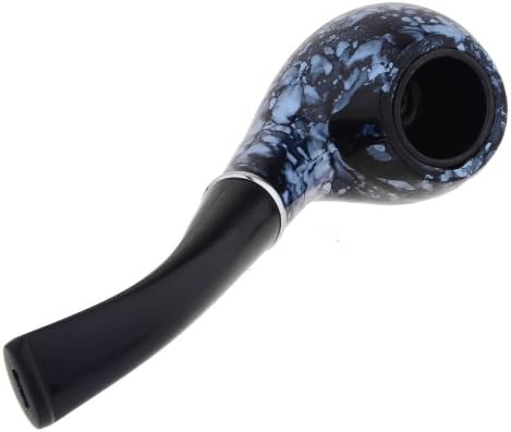 Marbleized Tobacco Smoking Durable Pipe 1 package.