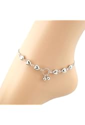 Towallmark(TM) Heart Cherries Women Ankle Bracelet Barefoot Sandal Beach Foot Jewelry