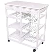 narrow kitchen trolley