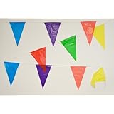 100 Foot Multicolor Pennant Banner