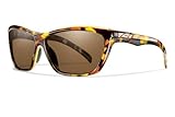 Smith Optics Aura Sunglass (Vintage Tortoise/Polarized Brown)