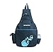 Klau Nylon Tennis Racquet Backpack Tennis Racket Equipment Bag Outdoor Sports Bag Dark Blue Children Teenagers Tennis Beginners