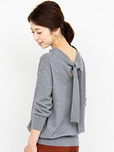 (ビューティ&ユース ユナイテッドアローズ) BEAUTY&YOUTH UNITED ARROWS BY∴ バックリボンボートネック9分袖ニット 16131052774