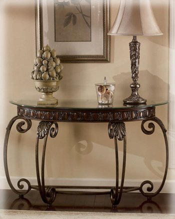 Cheap Tullio Sofa Table by Ashley - Metal (T399-4)