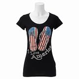 ララキューブ（LALACUB） Tシャツ（I Love America T シャツ） レディス
