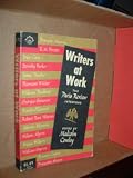 Writers at Work: The Paris Review Interviews, First Series