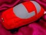 6" Plush Red Chevy Car Toy