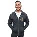 NFL Men's New Orleans Saints Vintage Hooded Sweatshirt (Charcoal , Large )