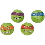 American Greetings Teenage Mutant Ninja Turtles Paper Lantern Decoration, Party Supplies (4 Count)