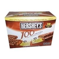 Hershey's 100 Calorie Pretzel Bars and Wafer Bars Variety Pack 28 Bar Pack