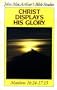 Christ displays his glory (John MacArthur's Bible studies)