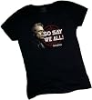 "So Say We All!" - Battlestar Galactica Crop Sleeve Fitted Juniors T-Shirt