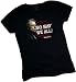 "So Say We All!" - Battlestar Galactica Crop Sleeve Fitted Juniors T-Shirt
