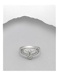 Eagle Ring In 92.5 Sterling Silver