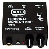 Rolls PM50S Personal Monitor Amplifier System