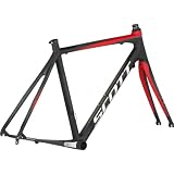 Scott CR1 Pro Carbon Rennrad Rahmen schwarz/rot 2012