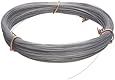 High Carbon Steel Wire, #2B (Smooth) Finish, Full Hard Temper, ASTM A228, 0.051" Diameter, 36' Length, Precision Tolerance
